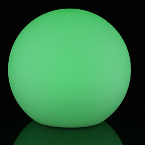 Additional Image 7 - a green glowing ball on a black background