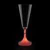 View Image 5 of 6 of Champagne Glass with Light-Up Spiral Stem - 7 oz.