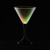 View Image 6 of 8 of Frosted Light-Up Martini Glass - 8 oz.