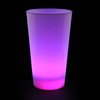 View Image 5 of 8 of Light-Up Frosted Glass - 17 oz. - Multicolour