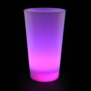 Additional Image 4 - a purple cup with a light