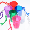 View Image 4 of 5 of Light-Up Shot Glass on Beaded Necklace - 2 oz.