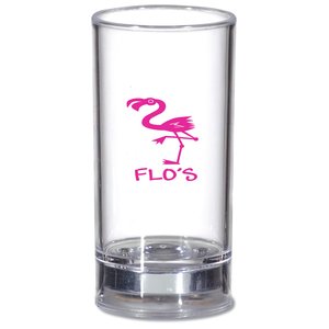 Additional Image 2 - a glass with a pink flamingo on it