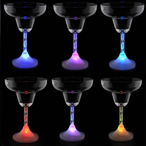 Additional Image 2 - a group of colored wine glasses