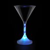 View Image 5 of 8 of Martini Glass with Light-Up Spiral Stem - 6 oz.