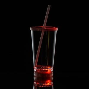 Additional Image 2 - a glass with red liquid and straw