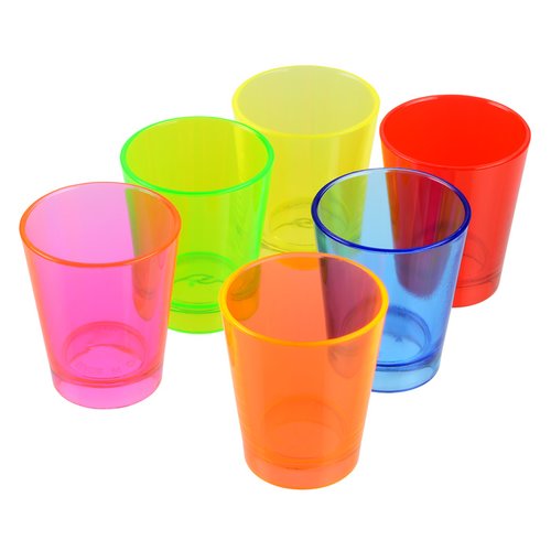 Additional Image 2 - a group of colorful plastic cups