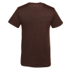 a brown t-shirt on a white background