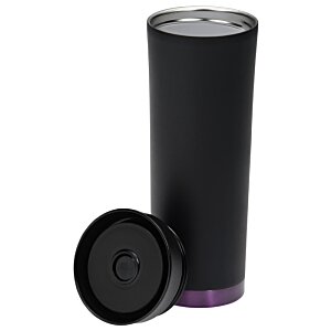 Additional Image 2 - a black and purple bottle with a lid