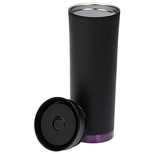 Additional Image 2 - a black and purple bottle with a lid