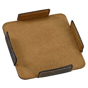 Additional Image 1 - a brown square object with black edges