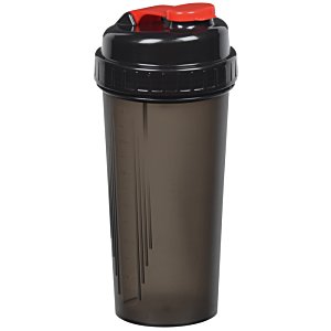 Additional Image 1 - a black and red plastic cup
