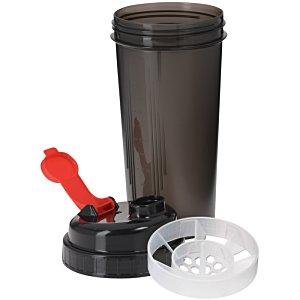 Additional Image 5 - a black shaker with a red handle
