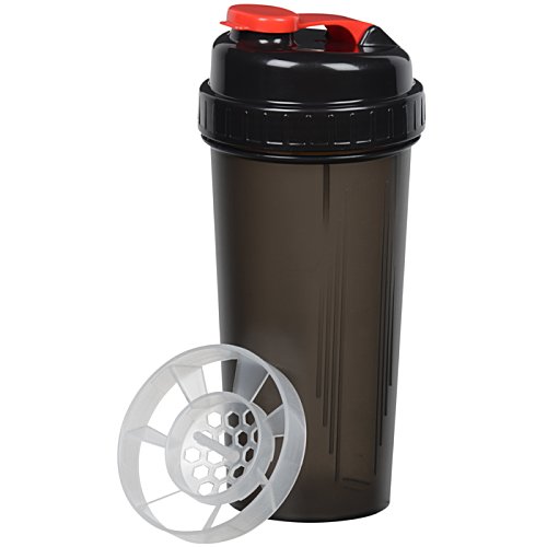 Additional Image 4 - a black and red plastic cup