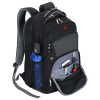 View Image 4 of 6 of Wenger Pro-Check 17" Laptop Backpack - Embroidered
