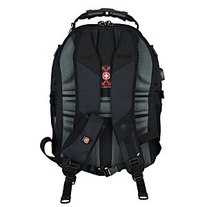 Additional Image 3 - a black backpack with legs