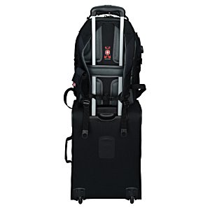 Additional Image 5 - a black suitcase with wheels