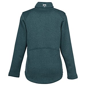 Additional Image 1 - a back view of a green shirt