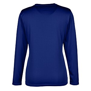 Additional Image 1 - a blue long sleeved shirt