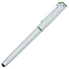 View Image 4 of 4 of Cali Soft Touch Stylus Gel Pen - Silver