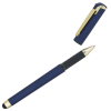 View Image 5 of 7 of Cali Soft Touch Stylus Gel Pen - Metallic - Matte Gold