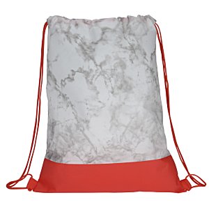 Additional Image 1 - a white and red backpack