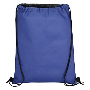 Additional Image 1 - a blue backpack with black straps