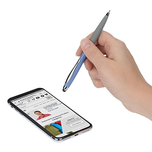 Additional Image 1 - a hand holding a pen and a cell phone