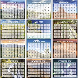 Additional Image 1 - a blurry photo of a calendar