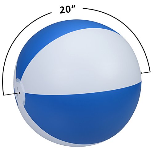 Additional Image 3 - a blue and white beach ball