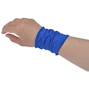 Additional Image 2 - a blue wrist band on a hand