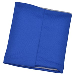 Additional Image 3 - a blue folded cloth on a white background