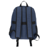 View Image 3 of 5 of 4imprint Heathered 15" Laptop Backpack - Full Colour