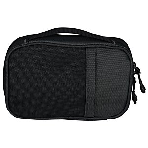 Additional Image 4 - a black bag with zipper