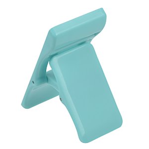 Additional Image 1 - a blue plastic clip on a white background