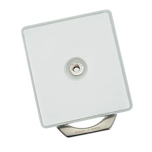 Additional Image 1 - a white square object with a hole in the middle