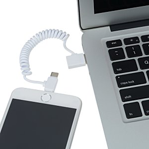 Additional Image 4 - a cellphone connected to a laptop