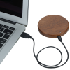 View Image 3 of 5 of Bora Wooden Wireless Charging Pad