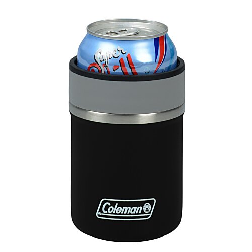 Additional Image 2 - a black and silver can with a blue top