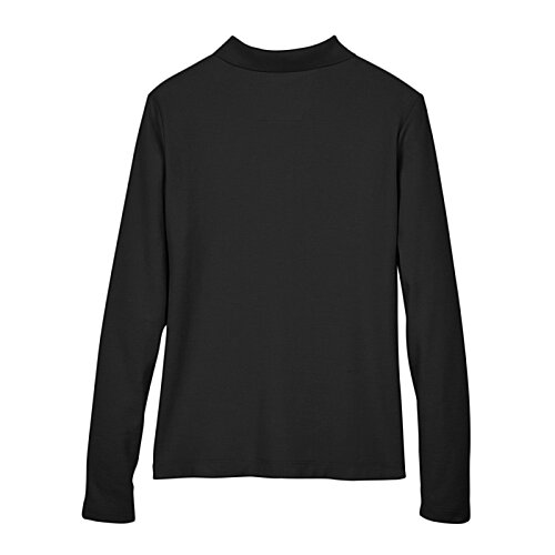 Peruvian Pima Cotton LS Pique Polo - Men's Image 1 of 1