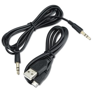 Additional Image 2 - a black cord with a plug