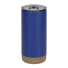 Additional Image 2 - a blue cylindrical object with a brown base