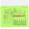 View Image 2 of 3 of Full Colour Stick Up Calendar with Coloured Paper