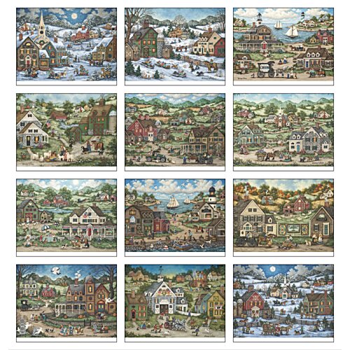 Folk Art Calendar Image 1 of 1