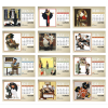 View Image 6 of 7 of The Saturday Evening Post Norman Rockwell Desk Calendar - Large