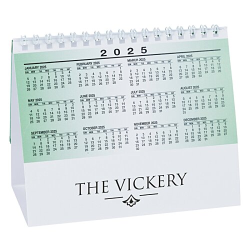 Additional Image 4 - a white and green calendar