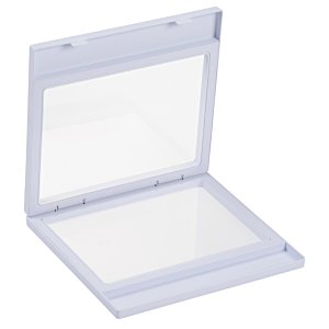 Additional Image 2 - a white plastic box with a clear lid