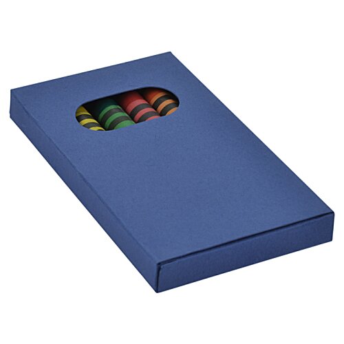 Additional Image 1 - a blue rectangular object with a window