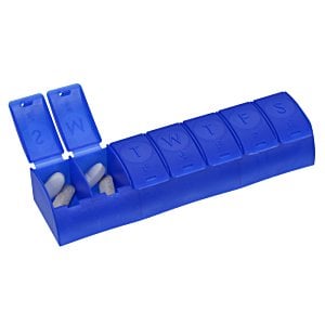 Additional Image 1 - a blue plastic object with holes