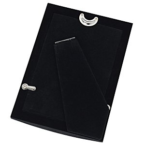 Additional Image 1 - a black rectangular object with a white circle